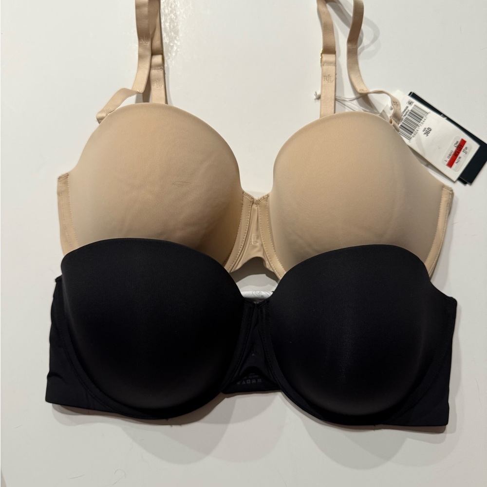 Ralph Lauren Woman’s Luxe Smoothing Convertible Strapless Bras 36D